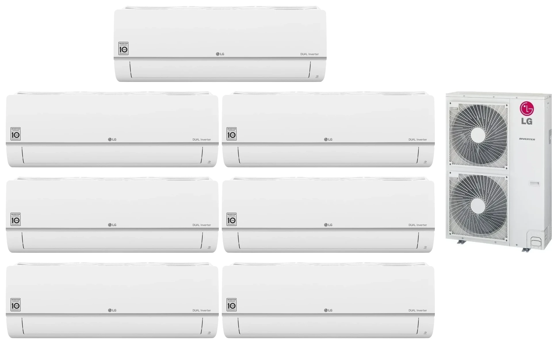 LG FM41AH.U34 A++ Moc chłodnicza 12.1 kW