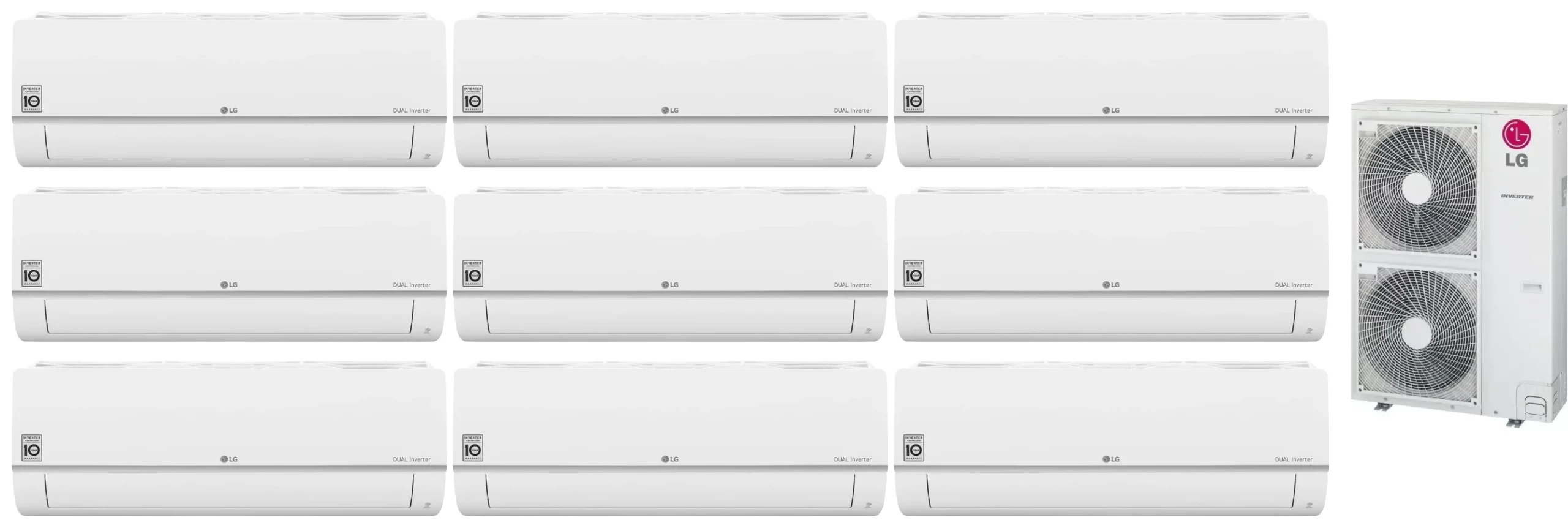 LG FM57AH.U34 A++ Moc chłodnicza 15.5 kW